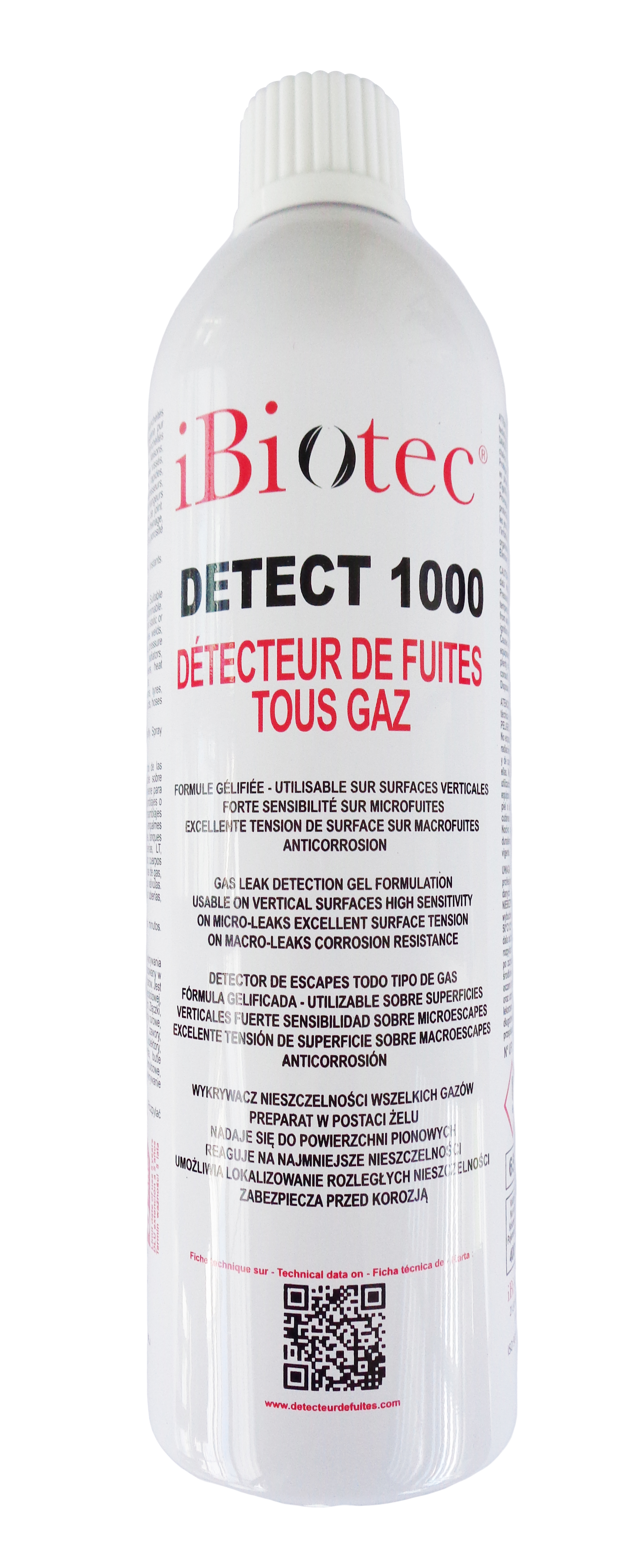 aerosol detecteur de fuite tous gaz. anticorrosion. gelifie pour controles en elevation. tres grande sensibilite sur microfuites. precision superieure a un detecteur electronique. compatible tous materiaux. aerosol detecteur de fuites, aerosol detecteur de fuites gaz, aerosol detecteur de fuites tous gaz, bombe aerosol detecteur de fuites, detecteur de fuites ibiotec, detecteur de fuites de gaz, aerosol detecteur de fuites ibiotec. Aerosols techniques. Aerosols maintenance. Fournisseurs aérosols. Fabricants aérosols. Produit maintenance industrielle